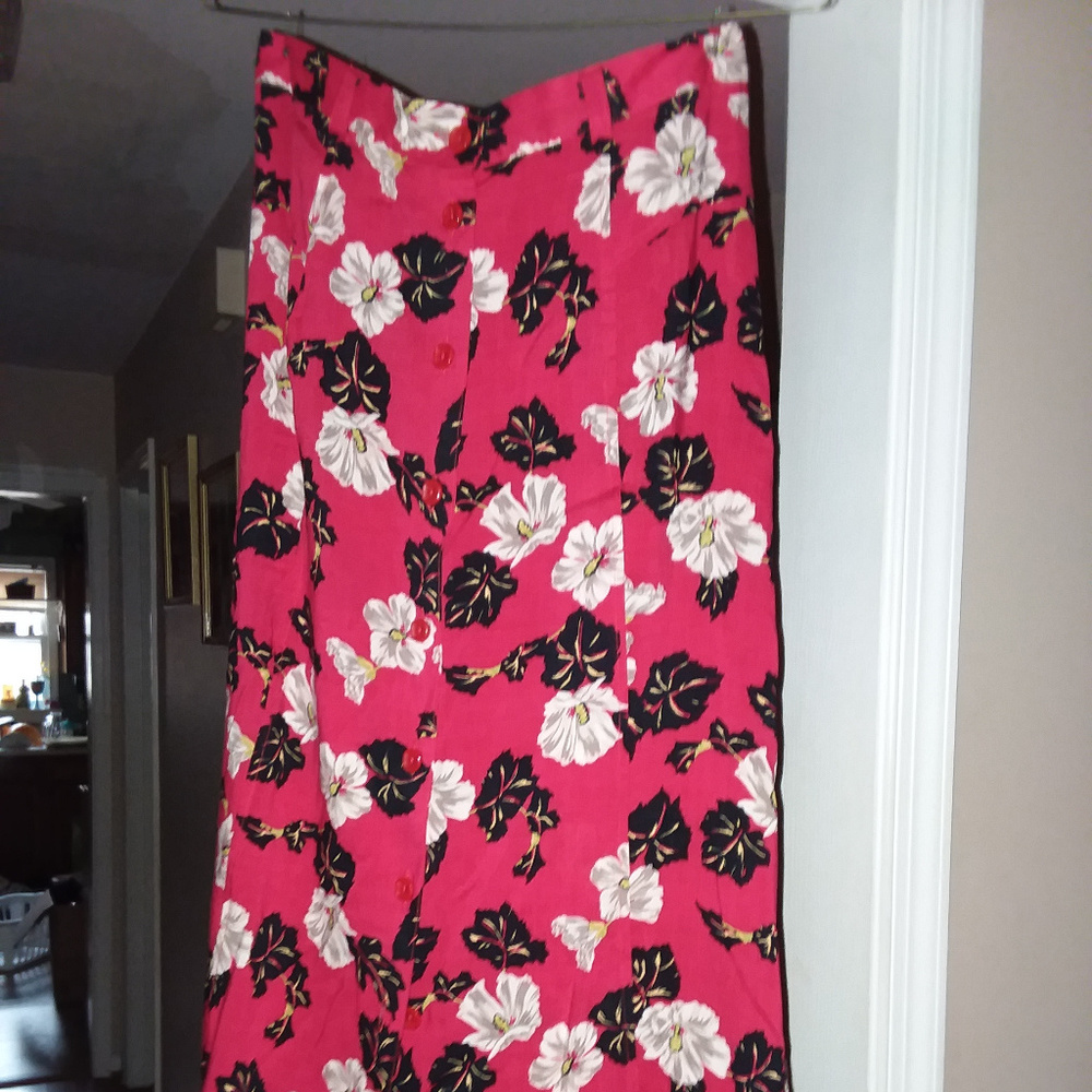 Sag Harbor Maxi Button Up Skirt